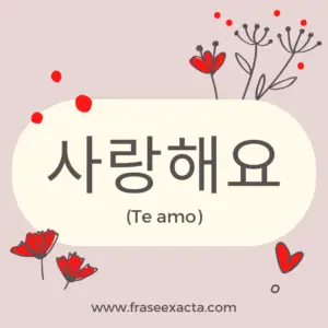 Frases bonitas en coreano