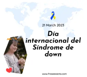 Día internacional Síndrome de Down