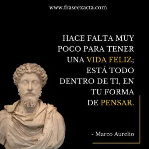 Marco Aurelio frases