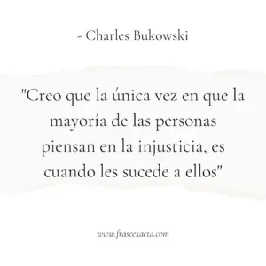 frases de Charles Bukowski