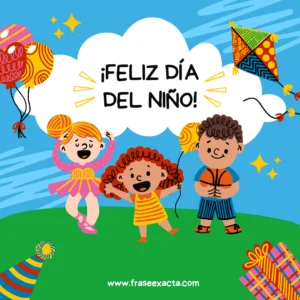 feliz día del niño