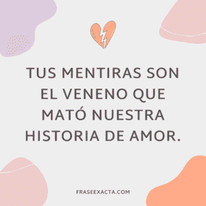 ruptura y tristeza