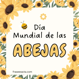 día mundial de las abejas